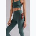 Legginsy treningowe damskie Girlfriend Collective Pocket moss 5