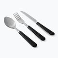 Zestaw sztućców turystycznych 4 os. Easy Camp Family Cutlery srebrnych 580034