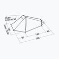 Namiot trekkingowy 1-osobowy Easy Camp Geminga 100 Compact szaro-granatowy 120446 5