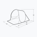 Namiot plażowy Outwell Eastbourne Beach Shelter light grey 5
