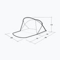 Namiot plażowy Outwell Whitby Beach Shelter light grey 5