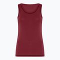 Koszulka termoaktywna damska Dovre Wool Singlet burgundy