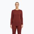 Bluza termoaktywna damska Dovre Wool burgundy