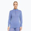 Bluza termoaktywna damska Dovre Wool Zip blue