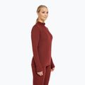 Bluza termoaktywna damska Dovre Wool Zip burgundy 3