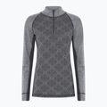 Bluza termoaktywna damska Dovre Wool Organic Half Zip grey 5