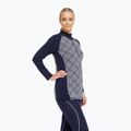 Bluza termoaktywna damska Dovre Wool Organic Half Zip navy 3