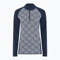 Bluza termoaktywna damska Dovre 100% Merino Wool Organic Half Zip navy 6
