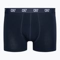 Bokserki męskie CR7 Basic Trunk 3 pary grey melange/white/navy 8