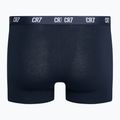 Bokserki męskie CR7 Basic Trunk 3 pary grey melange/white/navy 9