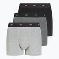 Bokserki męskie CR7 Bamboo Trunk FSC 3 pary black/ dark grey/ grey