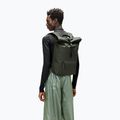 Plecak miejski Rains Rucksack Rolltop 13 + 4 l green 3