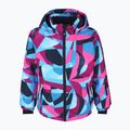 Kurtka narciarska dziecięca Color Kids Ski Jacket AOP AF 10.000 pink glo