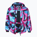 Kurtka narciarska dziecięca Color Kids Ski Jacket AOP AF 10.000 pink glo 2