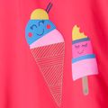 Koszulka do pływania dziecięca Color Kids Print diva/pink 3