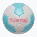 Piłka do piłki ręcznej Hummel Classic Energizer off white/light blue/marine size 0