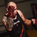 Bandaże bokserskie Ground Game Hellfire 400 cm red 4