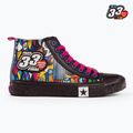 Trampki damskie oficjalne WOŚP BIG STAR RR274A653 czarny/multikolor 8