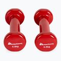 Hantle winylowe Meteor 30180 2 x 0.5 kg czerwone 3