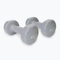Hantle winylowe Meteor 30187 2 x 5 kg szare