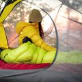 Śpiwór AURA AR 600 180 cm limonkowy 13