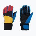 Rękawice narciarskie damskie Viking Cool Daddy multicolour/yellow