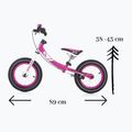 Rowerek biegowy Milly Mally Young pink 9