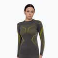 Bluza termoaktywna damska Brubeck Dry gray/lime