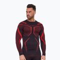 Bluza termoaktywna męska Brubeck Dry black/red