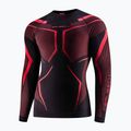 Bluza termoaktywna męska Brubeck Dry black/red 3