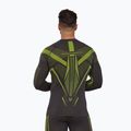 Bluza termoaktywna męska Brubeck Dry graphite/lime 2