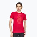 Koszulka termoaktywna damska Brubeck Outdoor Wool Pro malinowy