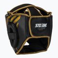 Kask bokserski StormCloud Lynx black/gold 3