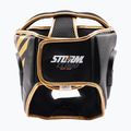 Kask bokserski StormCloud Lynx black/gold 4