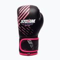 Rękawice bokserskie StormCloud Lynx black/pink 2