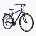 Rower trekkingowy męski KROSS Trans 1.0 granatowy/srebrny/połysk 2