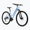 Rower crossowy damski KROSS Evado 3.0 W niebieski/biały/połysk 2