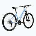 Rower crossowy damski KROSS Evado 3.0 W niebieski/biały/połysk 3