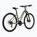 Rower crossowy damski KROSS Evado 3.0 W szary/zielony 3