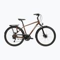 Rower trekkingowy KROSS Trans 5.0 brązowy/srebrny/połysk