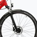 Rower trekkingowy damski KROSS Trans 5.0 W czerwony/srebrny/połysk 6