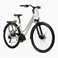 Rower trekkingowy damski KROSS Trans 5.0 W szary/różowy/połysk 2