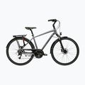 Rower trekkingowy męski KROSS Trans 4.0 szary/czarny/matowy