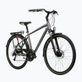 Rower trekkingowy męski KROSS Trans 4.0 szary/czarny/matowy 2