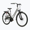 Rower trekkingowy damski KROSS Trans 3.0 W srebrny/szary/połysk 2