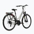 Rower trekkingowy damski KROSS Trans 3.0 W srebrny/szary/połysk 3