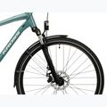 Rower trekkingowy męski KROSS Trans 3.0 zielony/srebrny/połysk 6