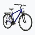 Rower trekkingowy męski KROSS Trans 1.0 granatowy/srebrny/połysk 2
