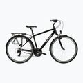 Rower trekkingowy męski KROSS Trans 1.0 czarny/srebrny/połysk