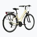 Rower trekkingowy damski KROSS Trans 1.0 W beżowy/fioletowy/połysk 3
